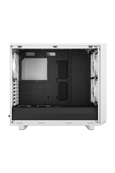 Fractal Design Carcasa, Fractal Design, Meshify 2 Lite White TG Clear Tint, Fereastra (Alb)