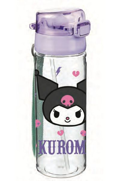 Bliss Licensed Kuromi Water Bottle & Water Bottle Durable and Functional Design Ideal for School and Sports Use