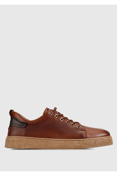 Provoq Men's Leather Shoes - Tan