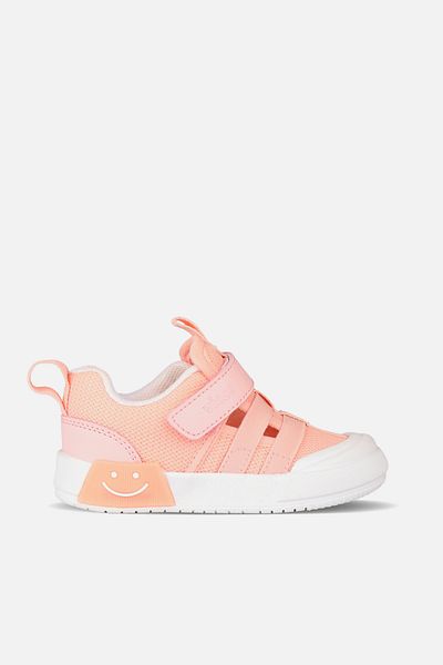 Vicco Momo Lighted Girls Preschool Powder Sports Shoes