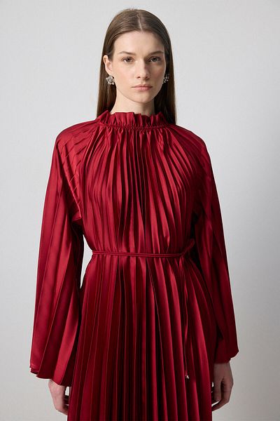 Touché Privé Pilated Kimono Sleeve Dress