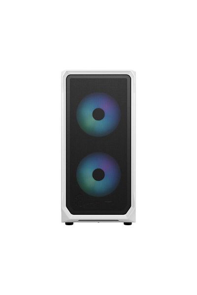 Fractal Design Carcasa Fractal Design Focus 2 RGB, Middle Tower, fara sursa, ATX (Alb/Negru)