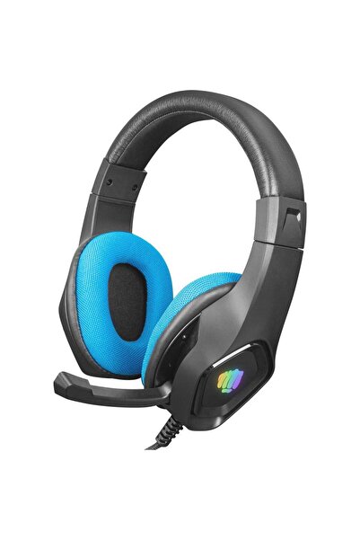 FURY Casti Fury Phantom, iluminare RGB, Jack 3.5mm, Microfon (Negru)