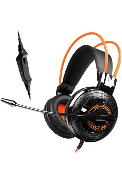 SOMIC Casti Gaming cu Microfon Somic G925-BO (Negru/Portocaliu)