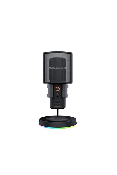 Cougar Cougar Screamer-X Microphone, RGB Lighting, USB (Black)