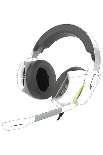 gamdias Gamdias Hephaestus E1 Gaming Headset (White/Silver)