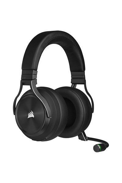 Corsair Casti Gaming Corsair VIRTUOSO RGB WIRELESS XT, Iluminare RGB, USB/Jack 3.5mm, Microfon (Negru)