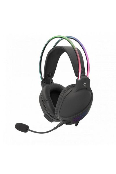 white shark White Shark GH-2140 OX Gaming Headset, RGB Lighting, Detachable Microphone, Black
