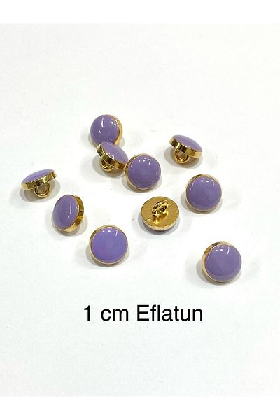 karantuhafiye Blouse Button/ Metal Blouse Shirt Button/ 1 cm /02729/ Magenta