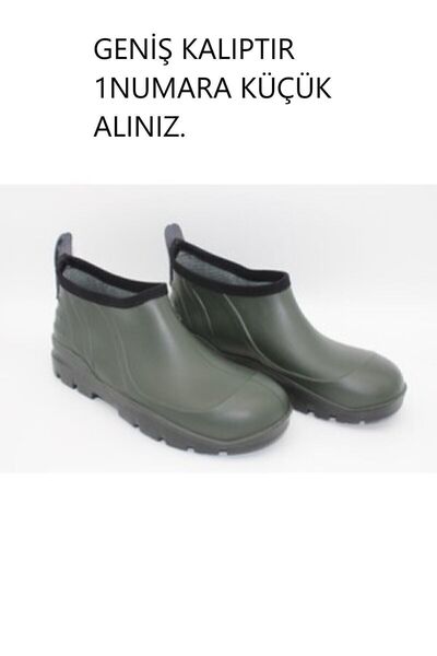 Nihomall20 Arısan/ Kaymaz Taban Yeşil Kısa Bahçe Çiftçi Arazi Iş Ayakkabısı