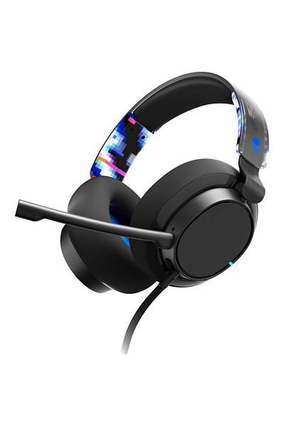 Skullcandy Casti Gaming Skullcandy Slyr Pro P-Station, USB-C, Jack 3.5mm, 1.8m (Negru/Albastru)
