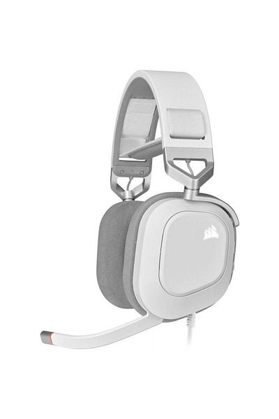 Corsair Casti Gaming Corsair HS80 RGB USB, Microfon (Alb)