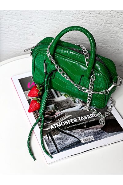 Dreambag Strawberry Çanta Charmı Çilek Detaylı Çanta Süsü