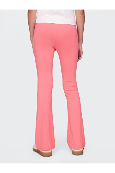 GAP Kız Çocuk Pembe Flare Legging Tayt