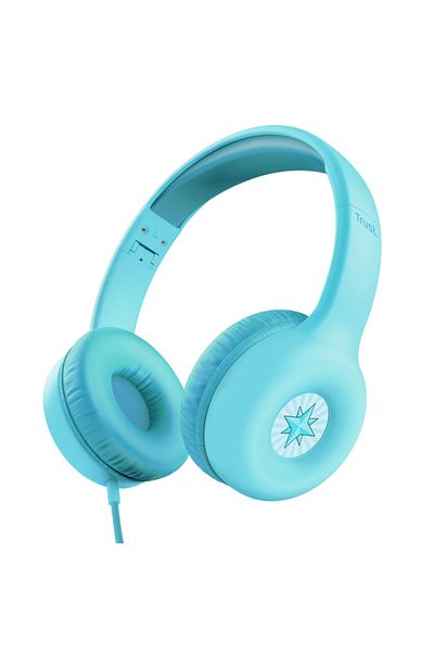 Trust Casti Trust Nouna Kids, Jack 3.5mm, Stereo 2.0 (Albastru)