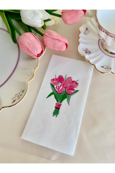 napkindesign Baskılı Lux Sunum Peçete 20li