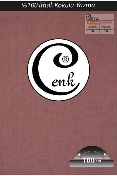 Cenk 100 cm απρόσκοπτη γραφή - Dry Rose 701