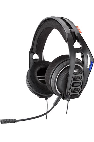 Nacon Casti Gaming Nacon RIG 400HS PS4, Microfon, Jack 3.5mm (Negru)