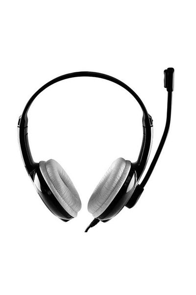 Mediatech Casti Stereo Media Tech EPSILION, Microfon (Negru/Alb)