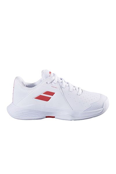 BABOLAT Propulse Junior 3 Ac Girl's White Tennis Shoes for Girls Children's Tennis Shoes