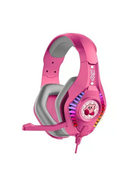 OTL Ακουστικά Gaming PRO G5 Nintendo Kirby, Μικρόφωνο, Ενσύρματα (Ροζ/Γκρι)