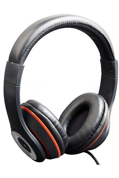 Gembird Gembird Los Angeles MHS-LAX-B Stereo Headphones, Microphone (Black/Red)