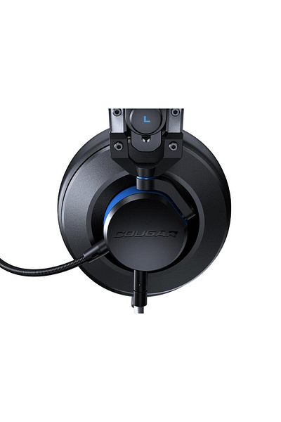 Cougar Cougar VM410 PS Gaming Headset, Stereo, 3.5mm Jack, Microphone (Black/Blue)
