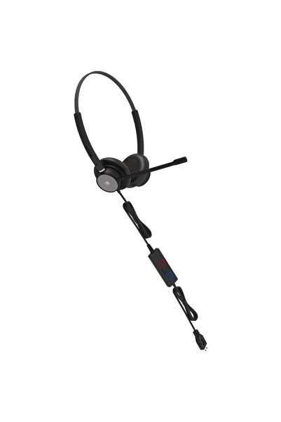 TELLUR Casti Tellur Voice 320, Αμφιωτικός, USB, Προσαρμογέας Type-C (Μαύρος)