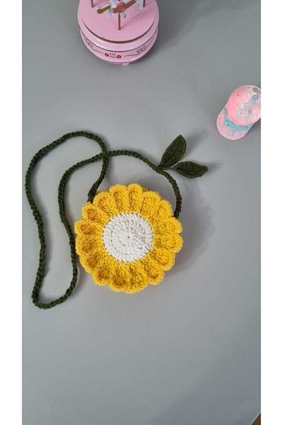 ELYTA Girl Wallet Bag Amigurumi Knitted Bag