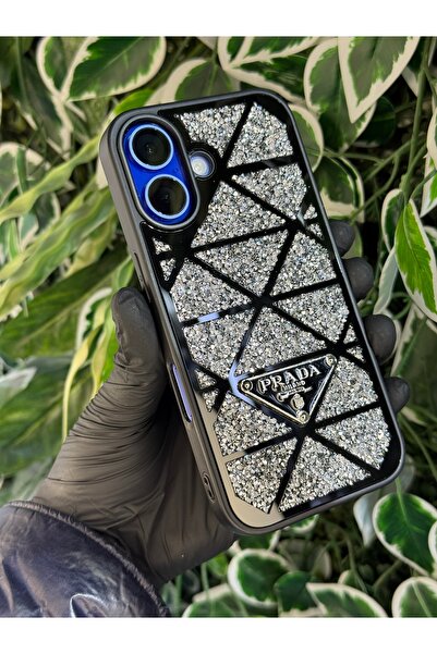 Store IPHONE 16 UYUMLU AYNALI LÜX TAŞLI KILIF