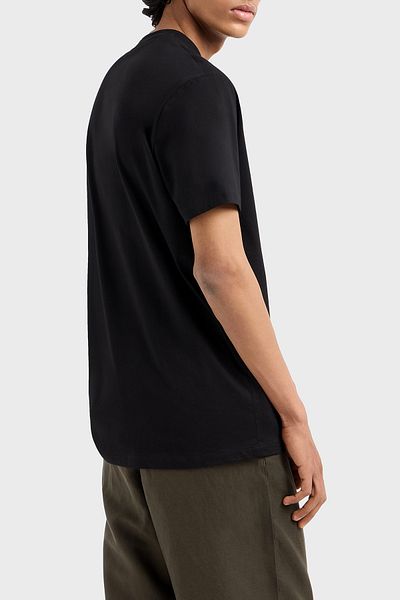 Armani Exchange Armani Exchage εμπριμέ 100% βαμβάκι κανονική εφαρμογή με λαιμόκοψη ανδρικό μπλουζάκι XM 000555   AF10358