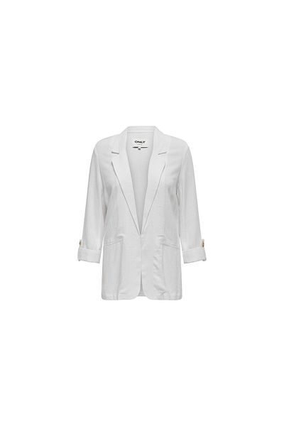 ONLY White Women's Jacket - Comfortable Cut and Pocket15322274