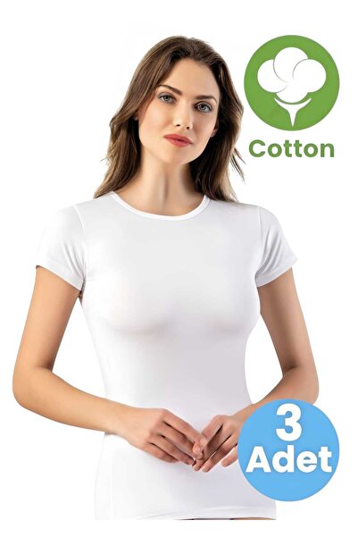 Uniquetrenders Жіночий трикотажний футболка з короткими рукавами, круглим вир...