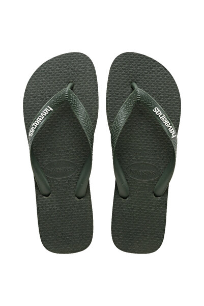 Havaianas RUBBER LOGO FILETE OLIVE GREEN