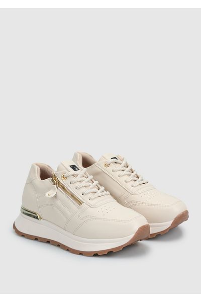 Provoq Beige Women's Sneaker
