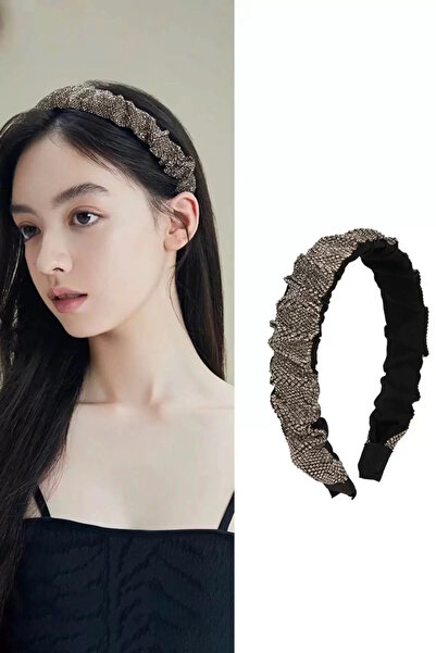 CAŞ DEKORASYON تاج برباط حجري باللون الرمادي