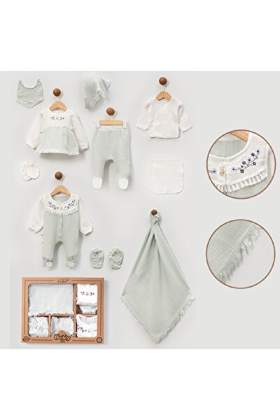 BEBLY طقم بناتي مكون من 10 قطع على شكل عنكبوت، من القطن العضوي وشرابات من الق...