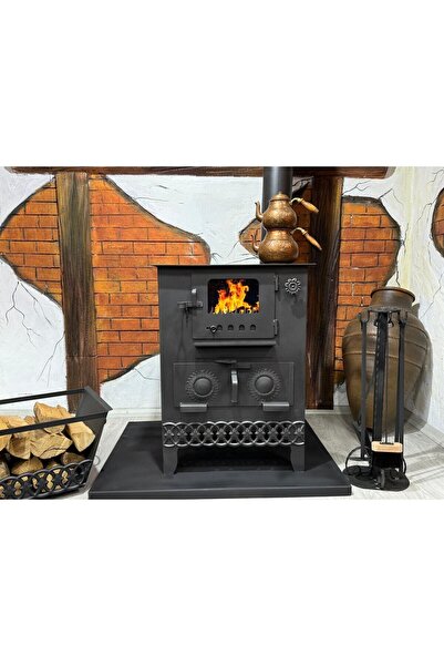 köysepetim Meşur Pazar sobası 45lik camlı şömine