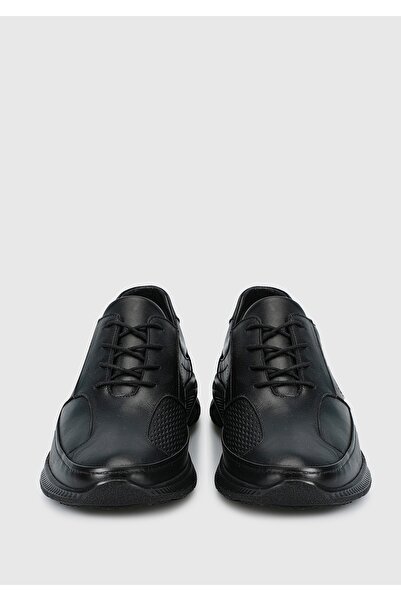 Eclipse Siyah Deri Erkek Ayakkabı