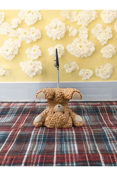 Perazayn Cute Standing Bear Photo Note Holder Office Desk Holder Gift