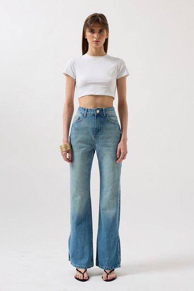 Miracle Omni High Waist Jeans with Leg Slits