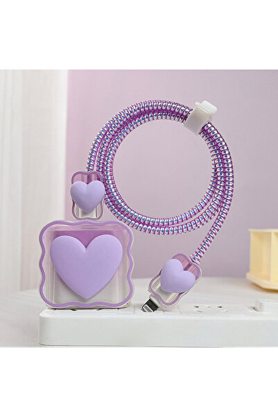 Dublin İphone 18w/20w Uyumlu Şarj Aleti Kılıfı, Şarj Kablosu Koruma Aparatı, ...