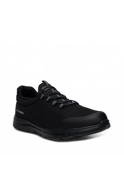 Tuğba Ortopedi 085 Men's Black Knitwear Comfortable Sneaker