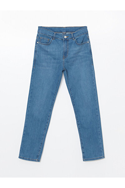 LC Waikiki Ανδρικό τζιν παντελόνι Indigo με ρυθμιζόμενη ελαστική μέση