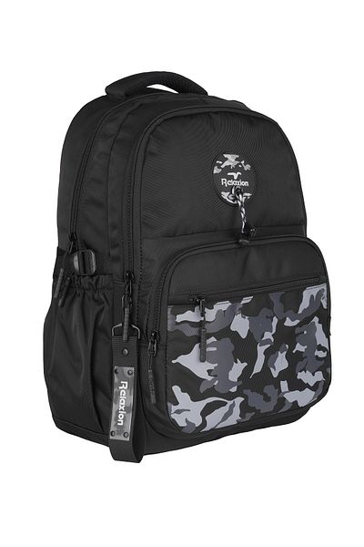 RKY SERENITY Rucsac de zi cu zi pentru școală cu detalii de camuflaj Relaxion New Season