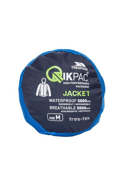 Trespass Qikpac X - Unisex Packaway Tp75 Unisex Μπλε αδιάβροχο