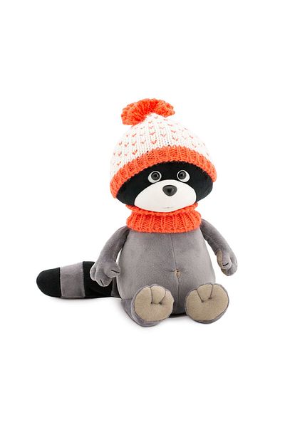 Orange Tree Toys Raton de pluș - Denny the raccoon: orange fresh 25 - Orange Toys
