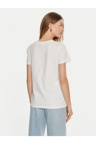 Guess Brıana Ss T-shirt Γυναικείο Λευκό T-shirt V3bi11j1314-g018