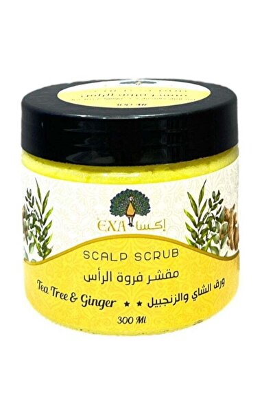 EXA مقشر فروة الرأس بخلاصة شجرة الشاي والزنجبيل 300 مل