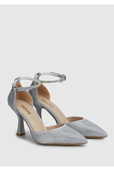 Provoq Gümüş Kadın Ayakkabı